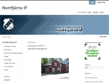 Tablet Screenshot of norrfjarnsif.se